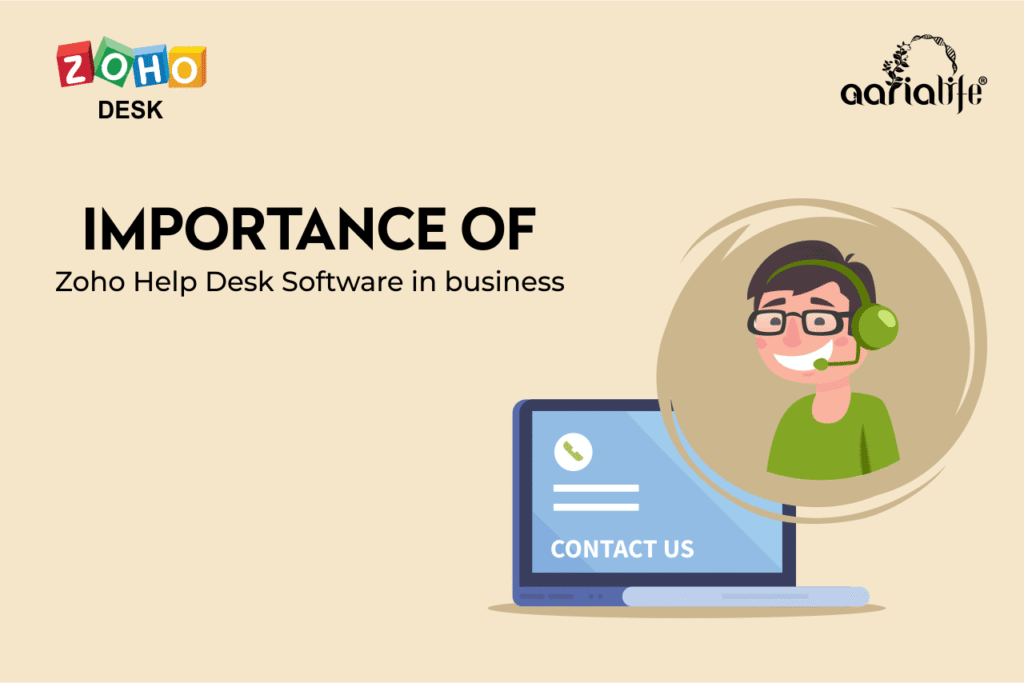 Zoho Help Desk Software in business | Aarialife